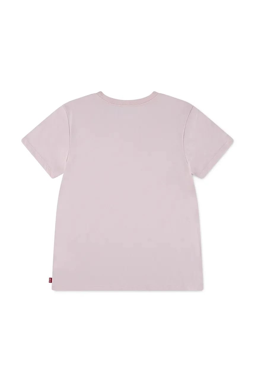 Детская футболка LVG BATWING CHEST HIT TEE розовая для девочек - фото 2