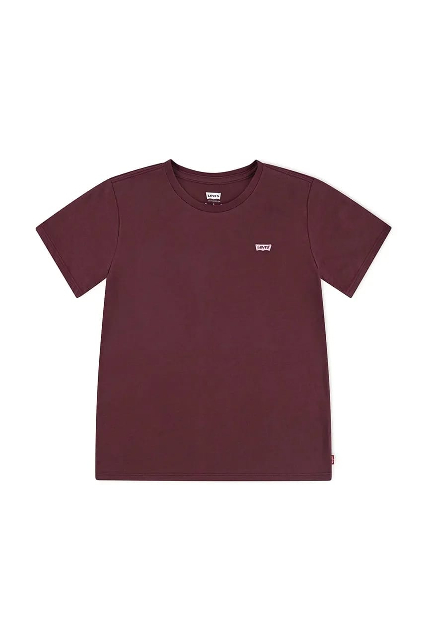 Детская футболка LVG BATWING CHEST HIT TEE бордовая для девочек