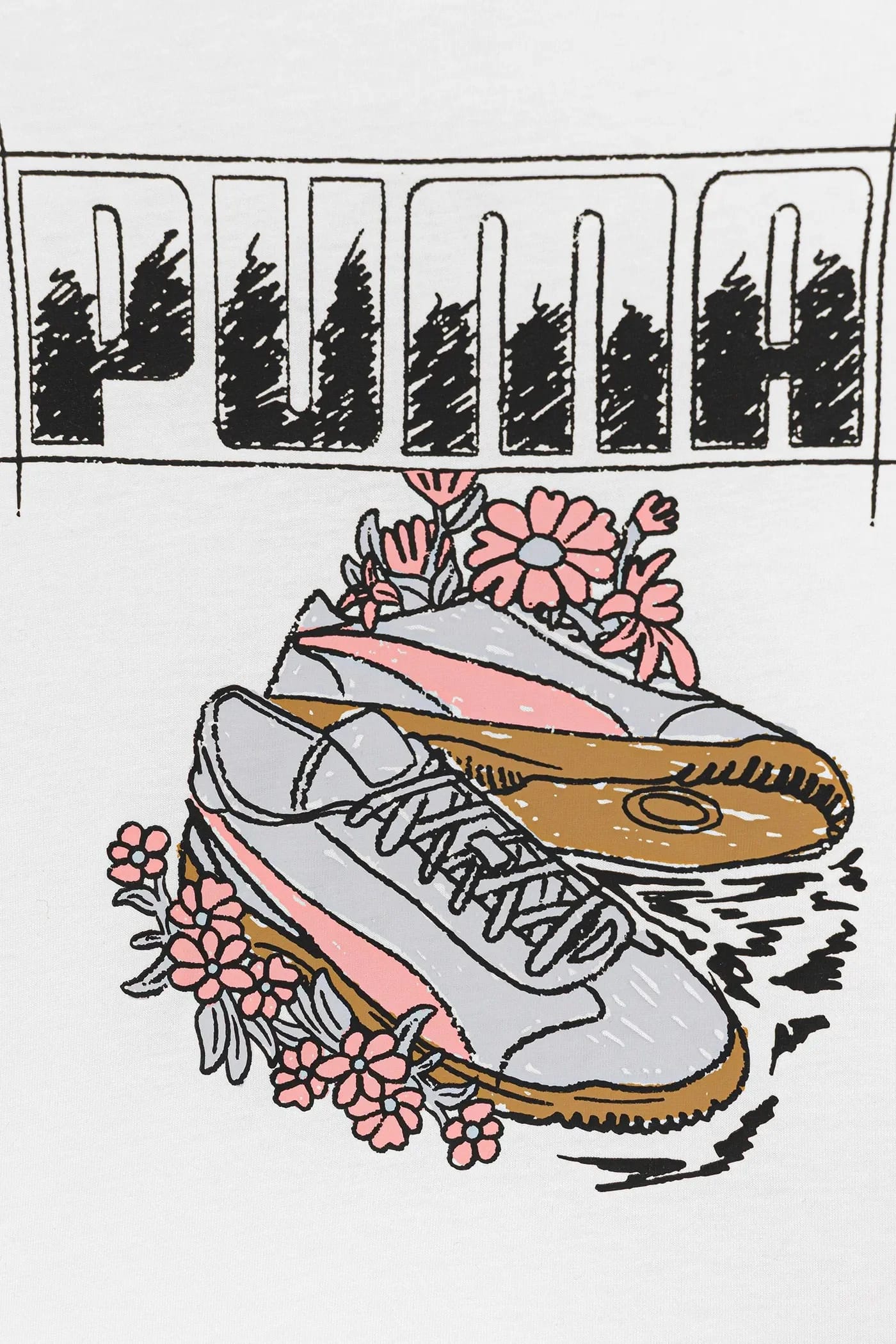 Детская хлопковая футболка GRAPHIC Sneaker Tee G - фото 3