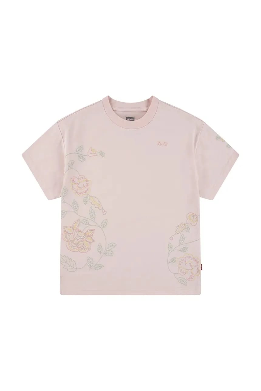 Детская футболка OVERSIZE EMBROIDERY FLORAL