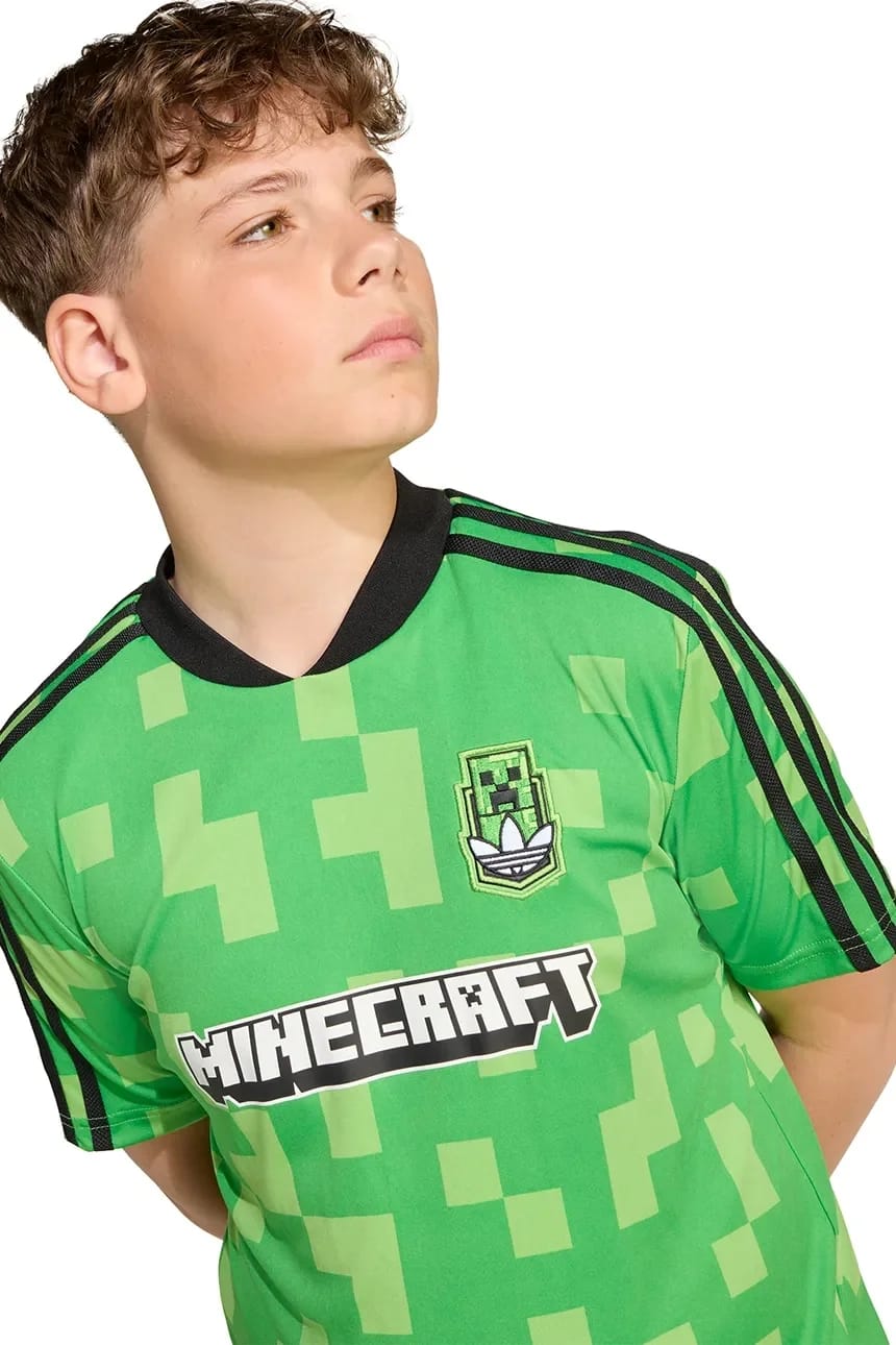 Детская футболка MINECRAFT зеленая для мальчиков - фото 9