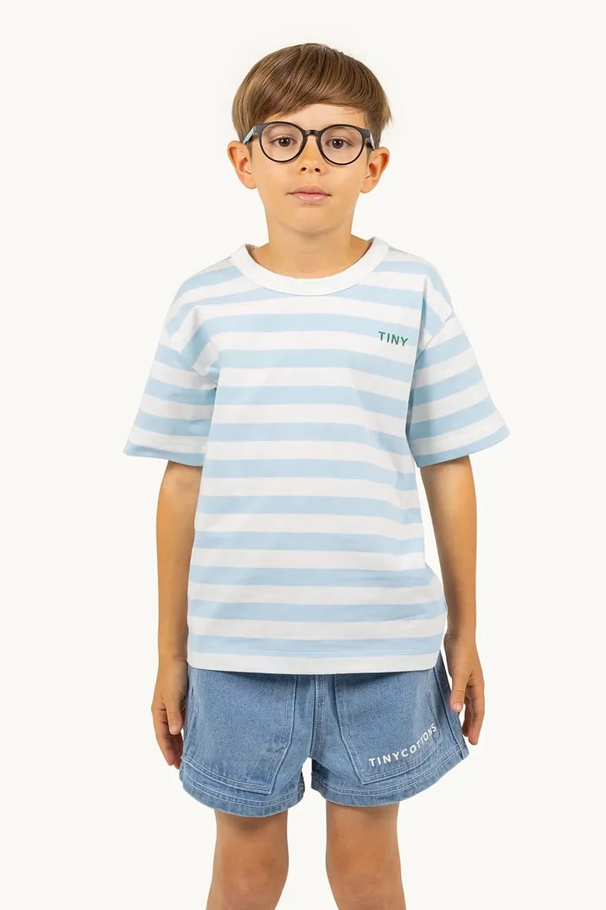 Детская хлопковая футболка STRIPES TEE