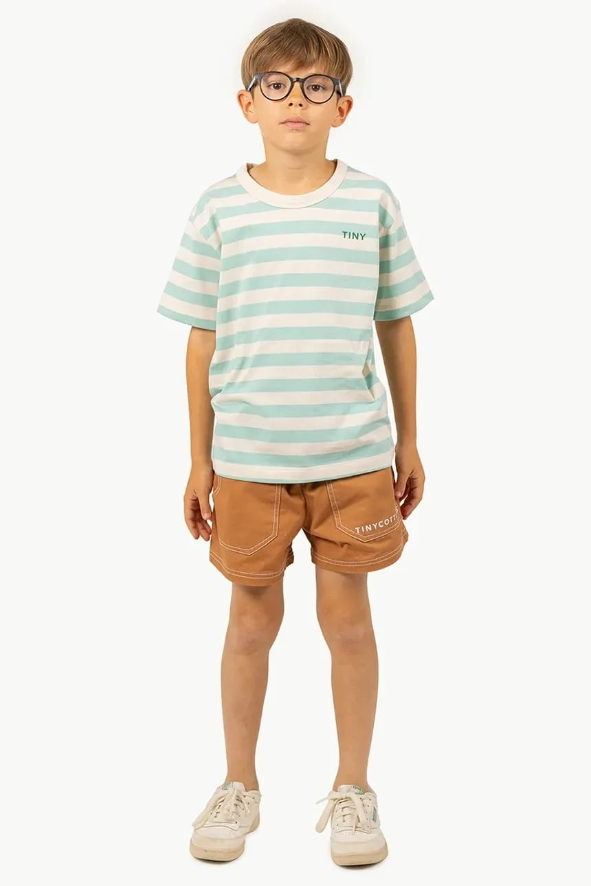 Детская хлопковая футболка STRIPES TEE - фото 4