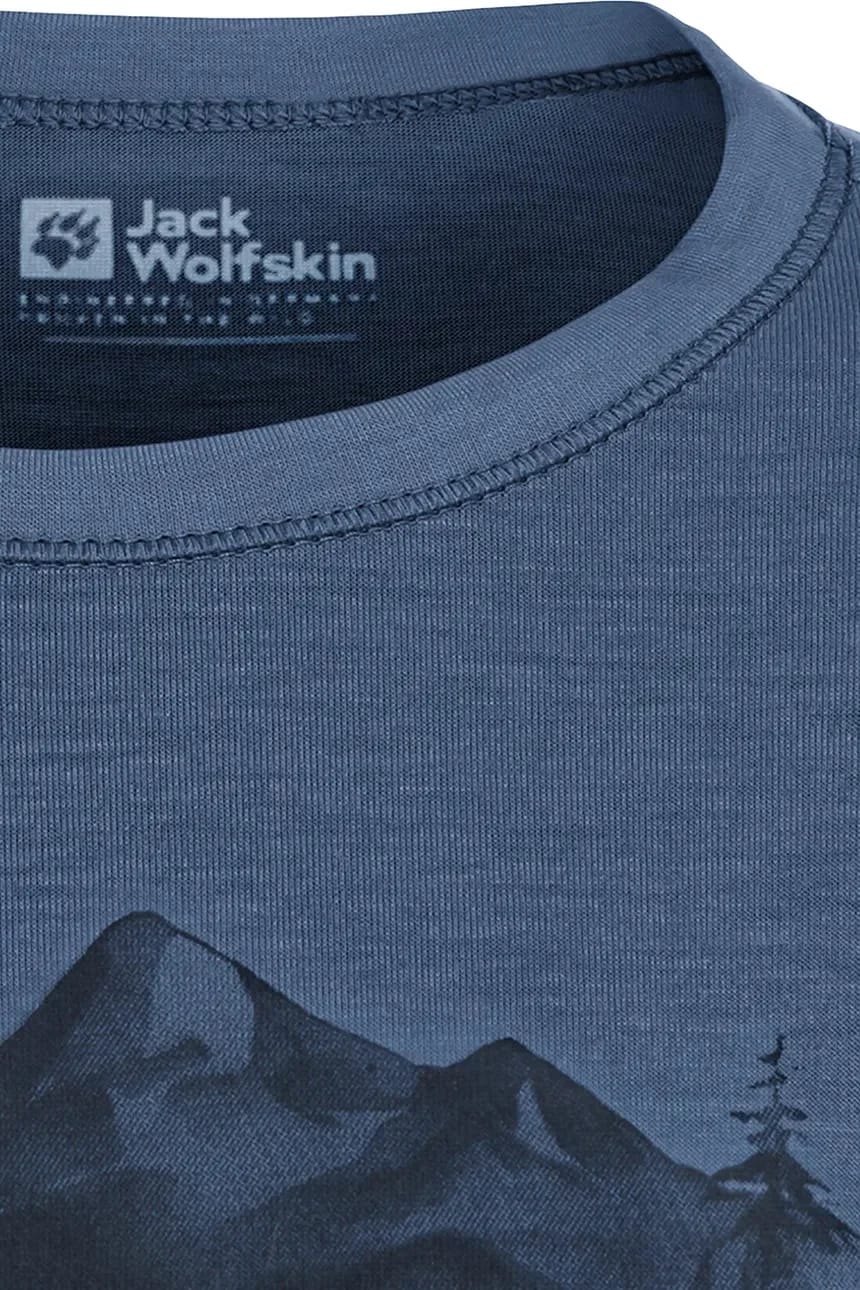 Детская футболка HIKING GRAPHIC T KIDS - фото 4