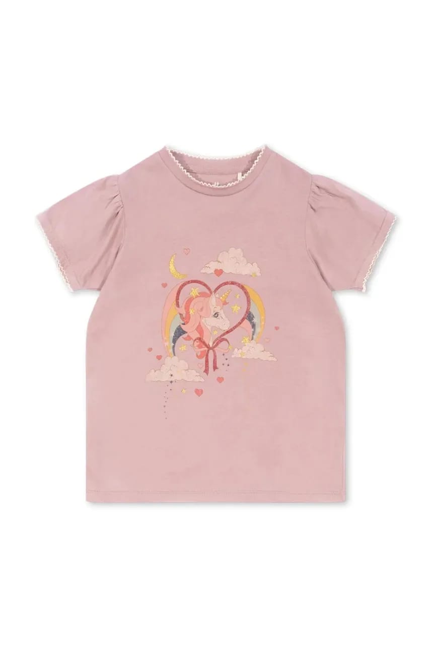 Детская хлопковая футболка FAMO PUFF TEE GOTS