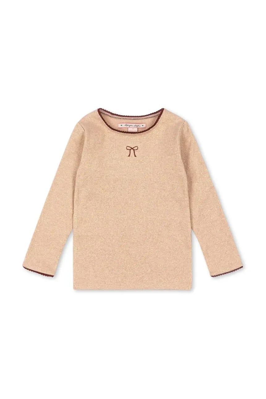 ROLI BLOUSE детская с длинным рукавом бежевый для девочек