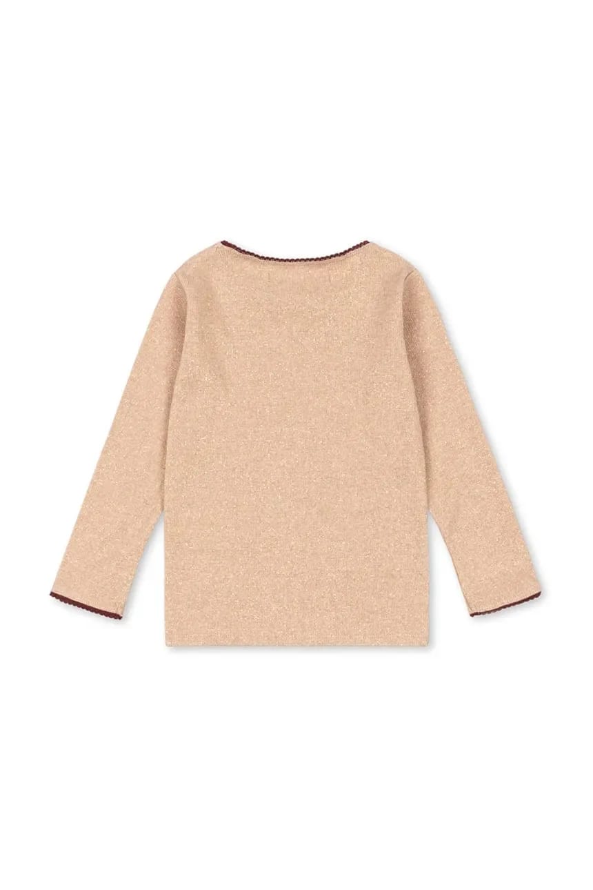 ROLI BLOUSE детская с длинным рукавом бежевый для девочек - фото 2
