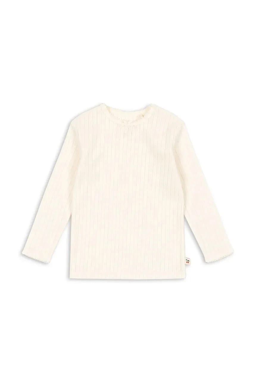 Хлопковая рубашка MINNIE BLOUSE GOTS с длинными рукавами