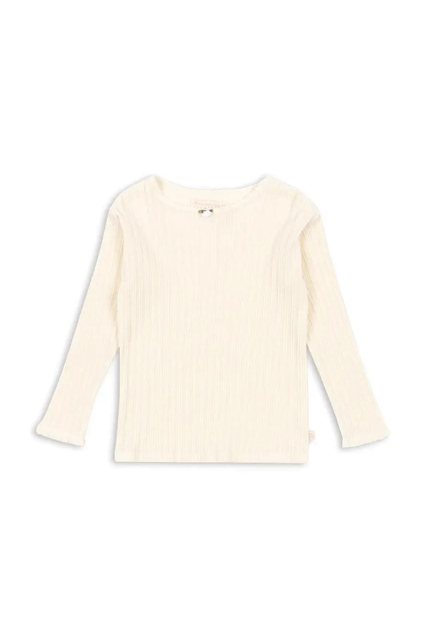 Детская хлопковая рубашка с длинными рукавами PAPIN BLOUSE GOTS