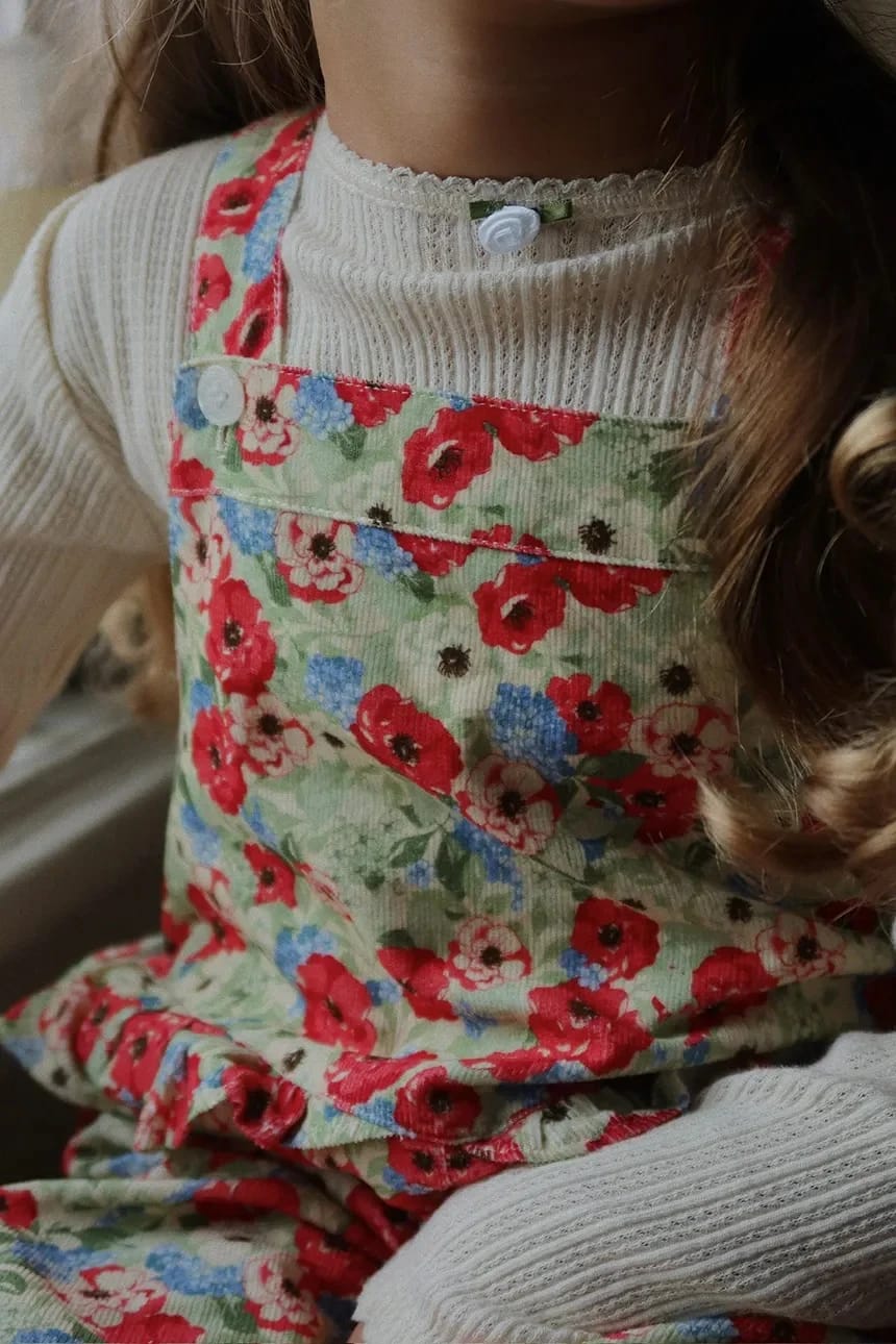Детская хлопковая рубашка с длинными рукавами PAPIN BLOUSE GOTS - фото 7