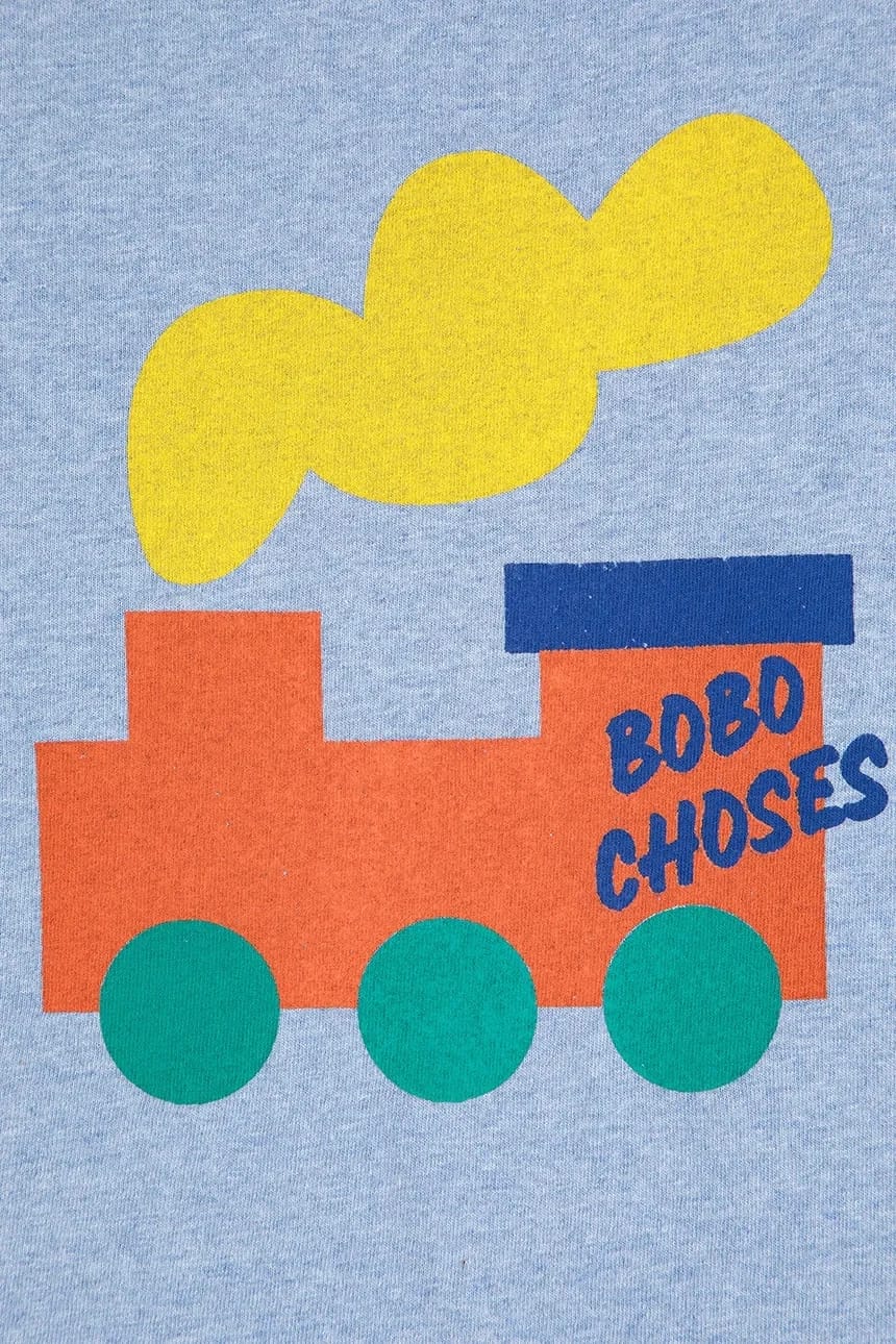 Хлопковая футболка с длинными рукавами для малышей Choo Choo - фото 2