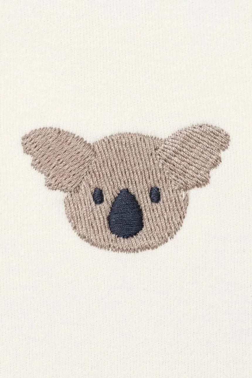 Детский хлопковый лонгслив Jorijn Longsleeve Koala - фото 5