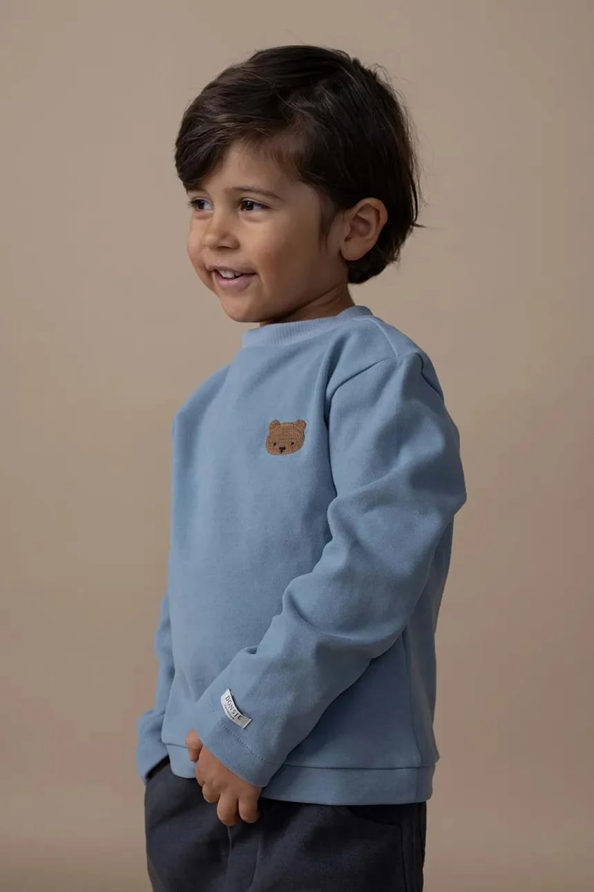 Детский хлопковый лонгслив Jorijn Longsleeve Bear