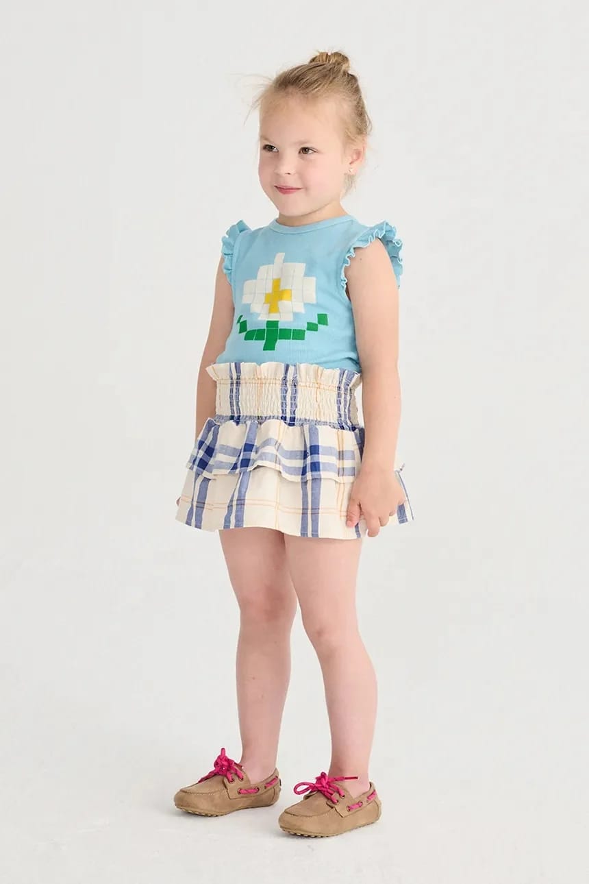 Детский хлопковый топ Pixel Daisy - фото 4