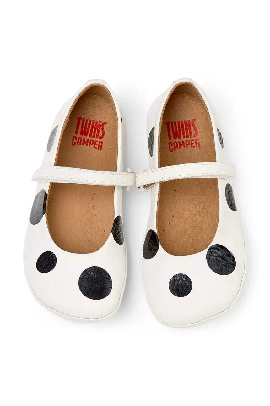 Детские кожаные балетки TWS Kids
