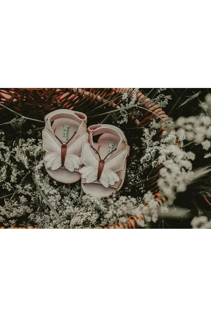 Кожаные детские сандалии Tuti Sky Sandals Butterfly - фото 4