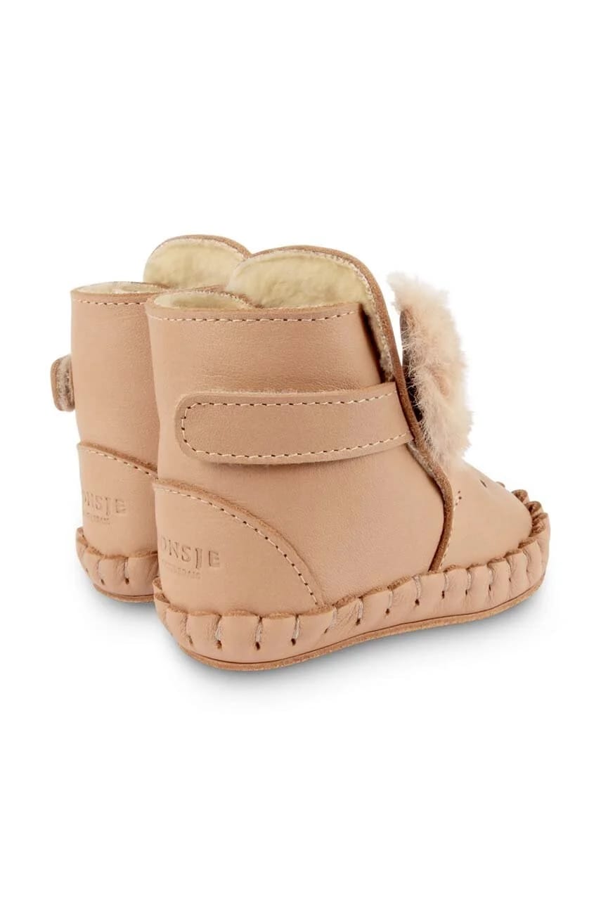 Kapi Exclusive Booties Fluffy Bunny кожаные детские туфли - фото 3