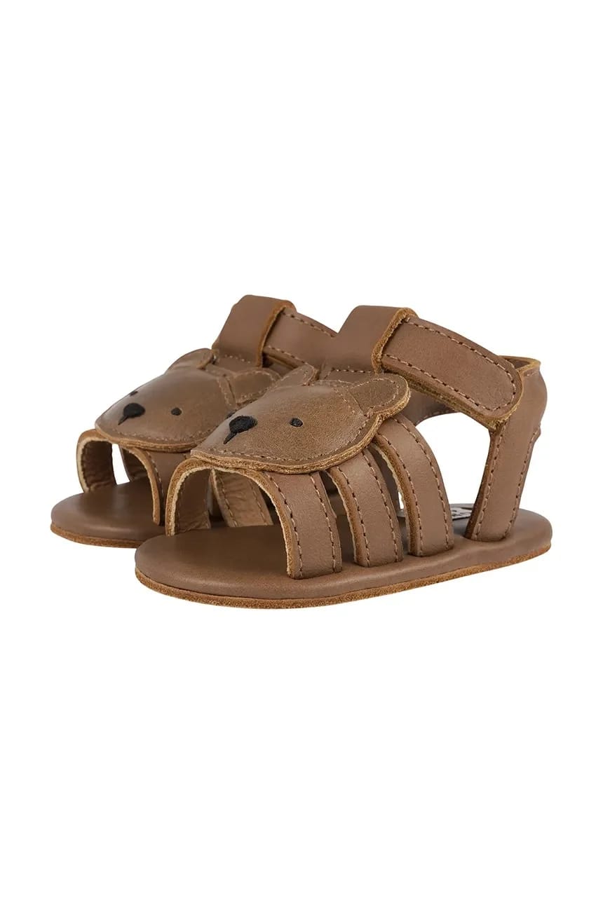 Diedan Sandals Детские кожаные сандалии Bear - фото 2
