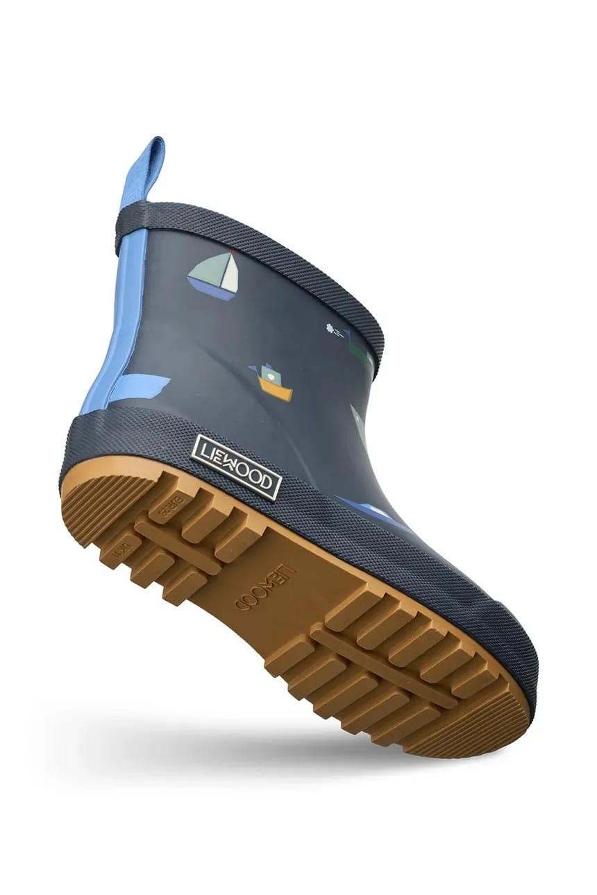 Детские резиновые сапоги Tekla Rainboot с принтом - фото 5