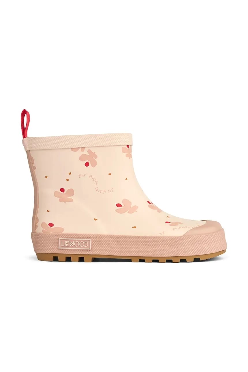 Детские резиновые сапоги Tekla Rainboot с принтом - фото 2