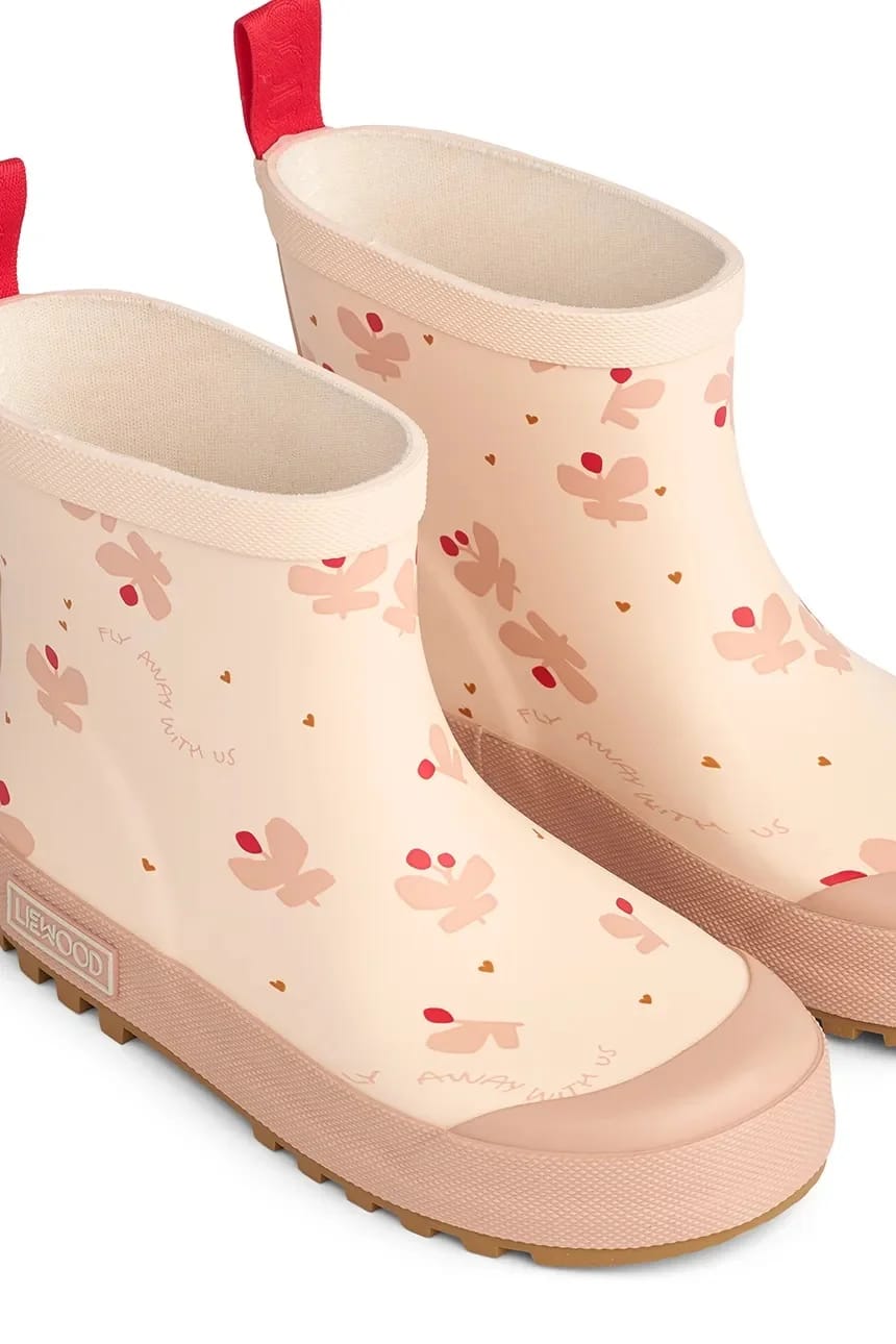 Детские резиновые сапоги Tekla Rainboot с принтом - фото 4