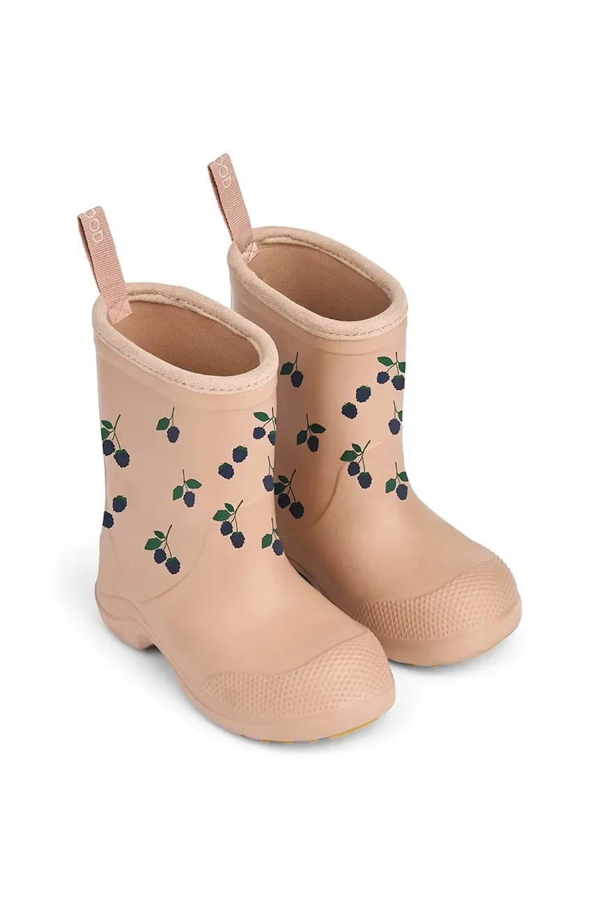 Детские резиновые сапоги Aston Rainboot апельсин для мальчиков