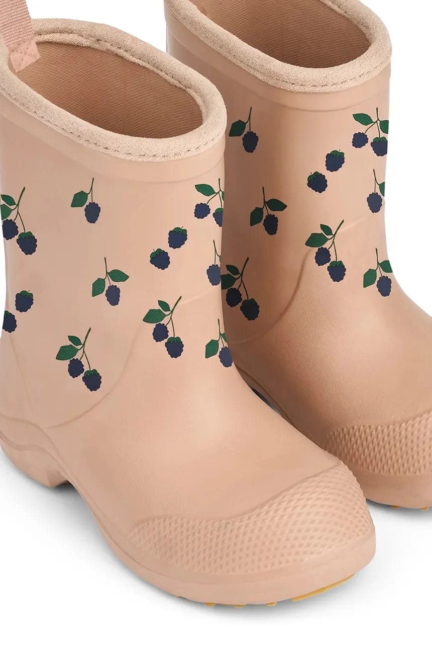 Детские резиновые сапоги Aston Rainboot апельсин для мальчиков - фото 2