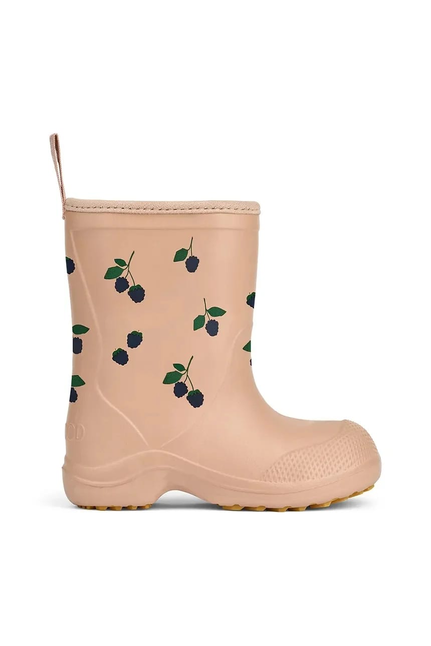 Детские резиновые сапоги Aston Rainboot апельсин для мальчиков - фото 4