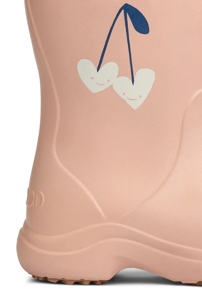 Детские резиновые сапоги Aston Rainboot розовые для девочек - фото 3