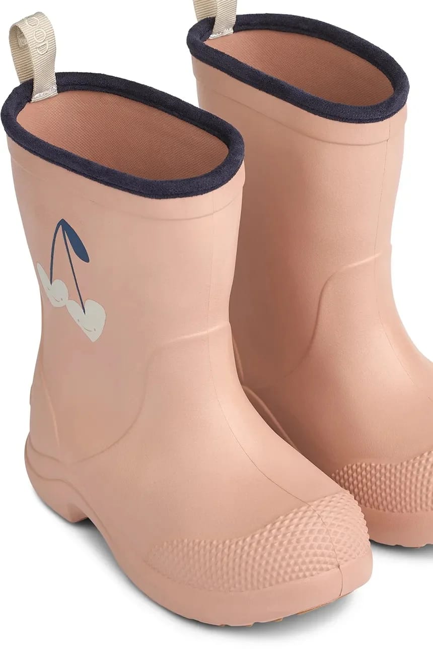 Детские резиновые сапоги Aston Rainboot розовые для девочек - фото 4