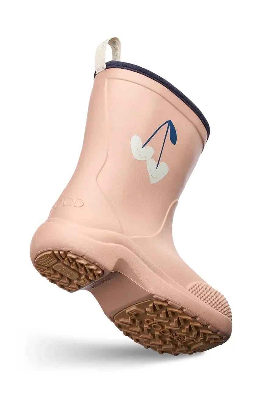 Детские резиновые сапоги Aston Rainboot розовые для девочек - фото 5