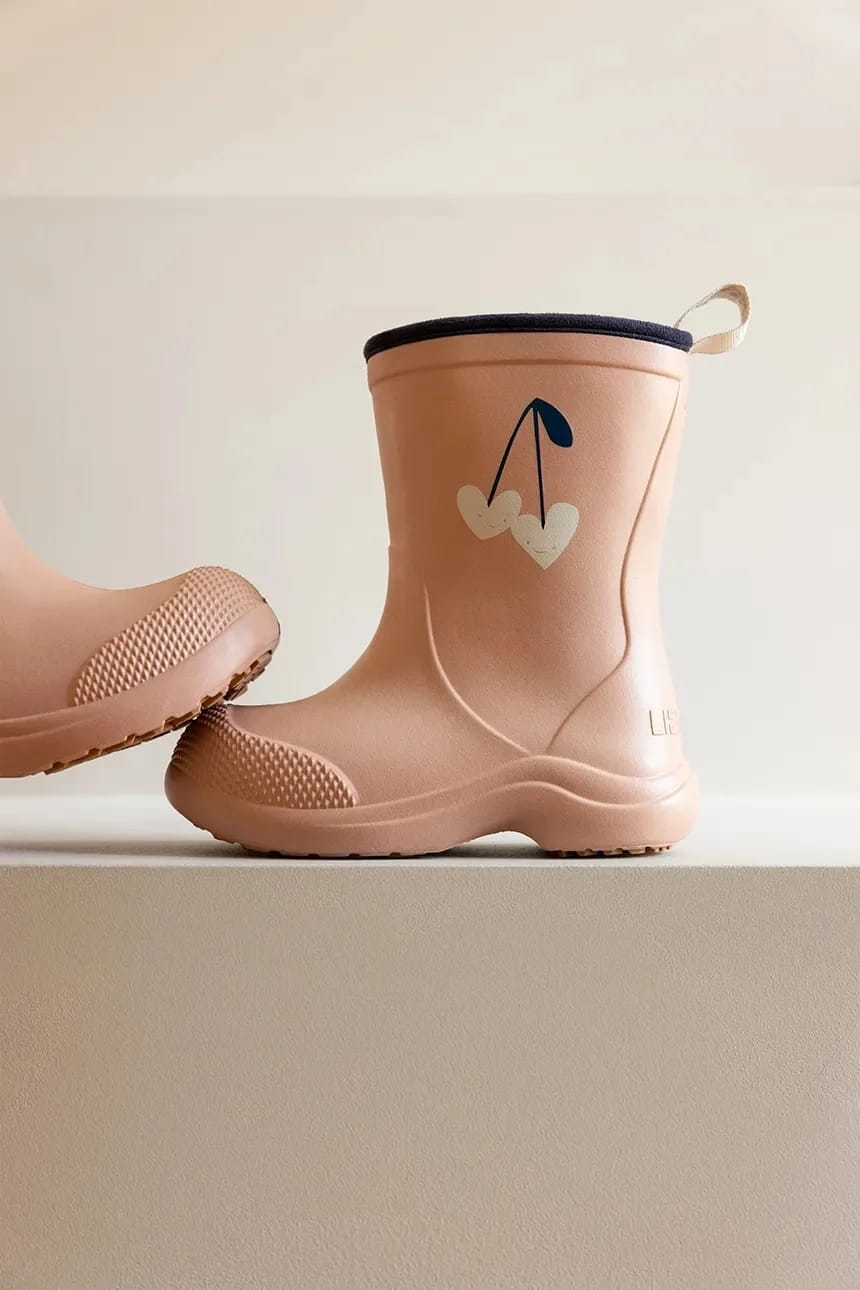 Детские резиновые сапоги Aston Rainboot розовые для девочек - фото 6