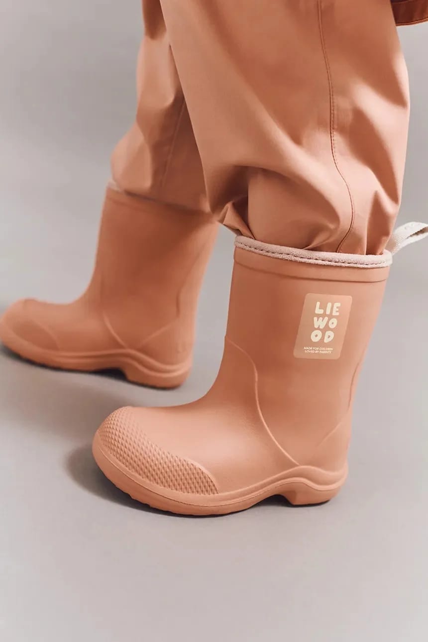 Детские резиновые сапоги Aston Rainboot апельсин для мальчиков