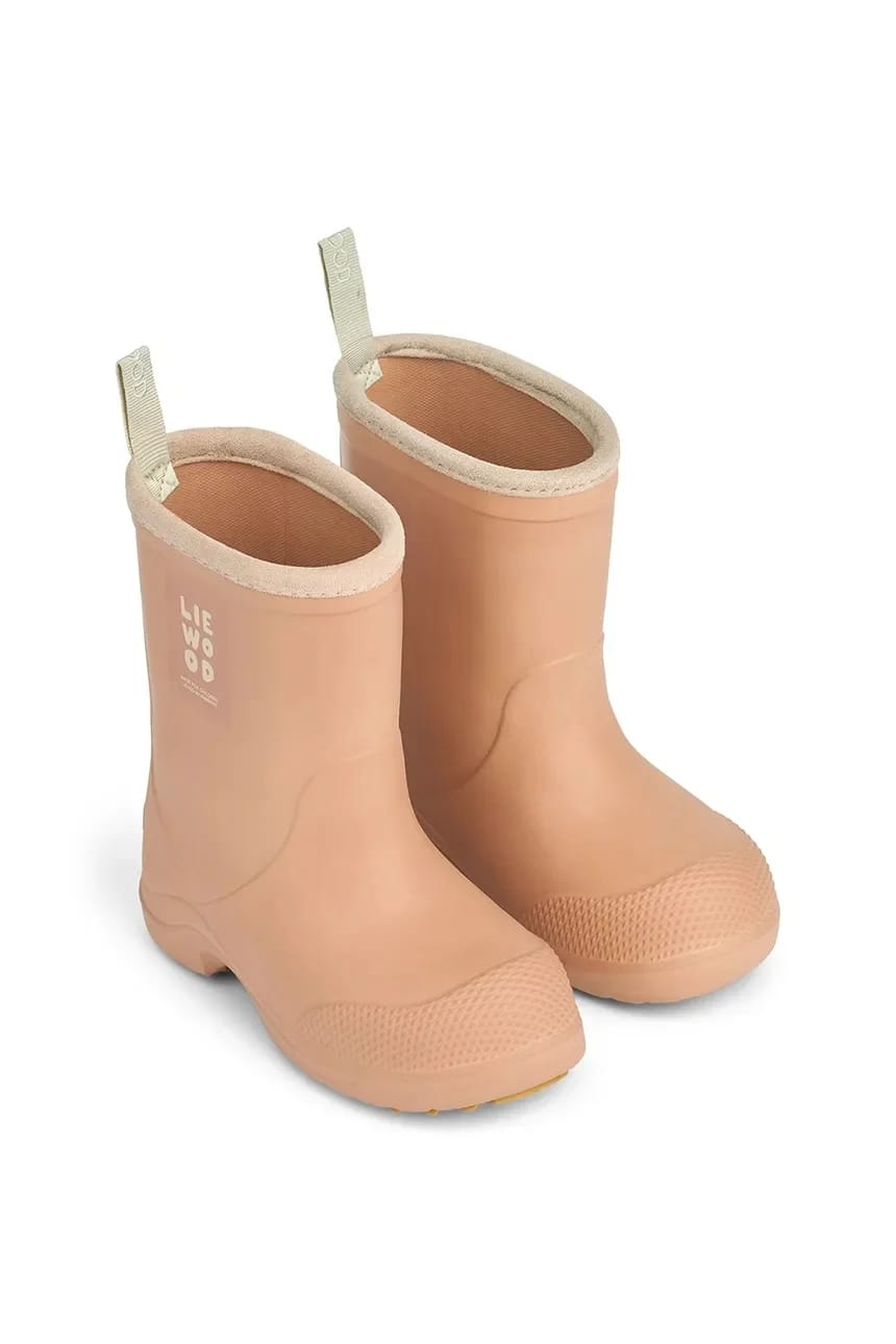 Детские резиновые сапоги Aston Rainboot апельсин для мальчиков - фото 2