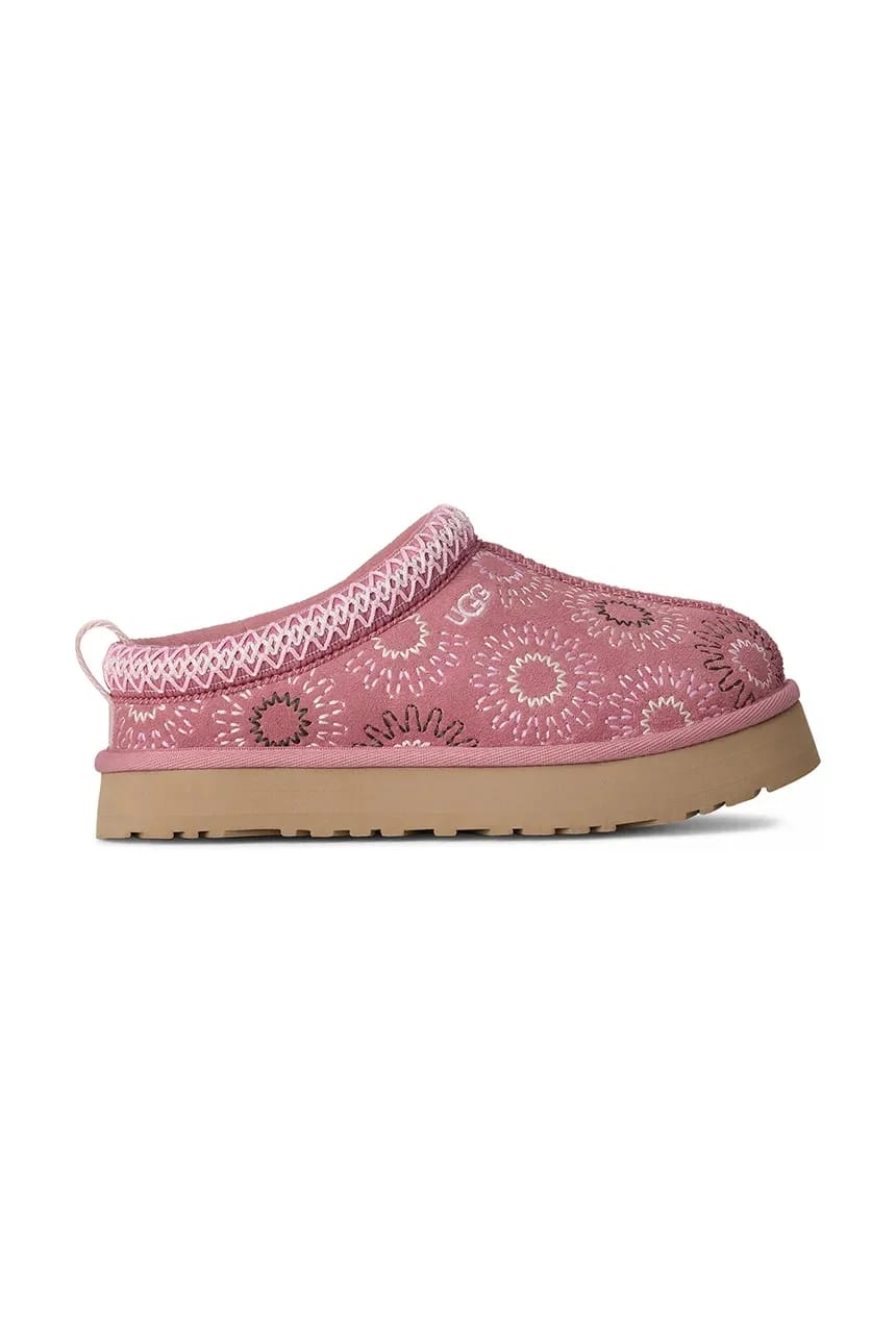 Детские замшевые тапочки TAZZ SUN STITCH