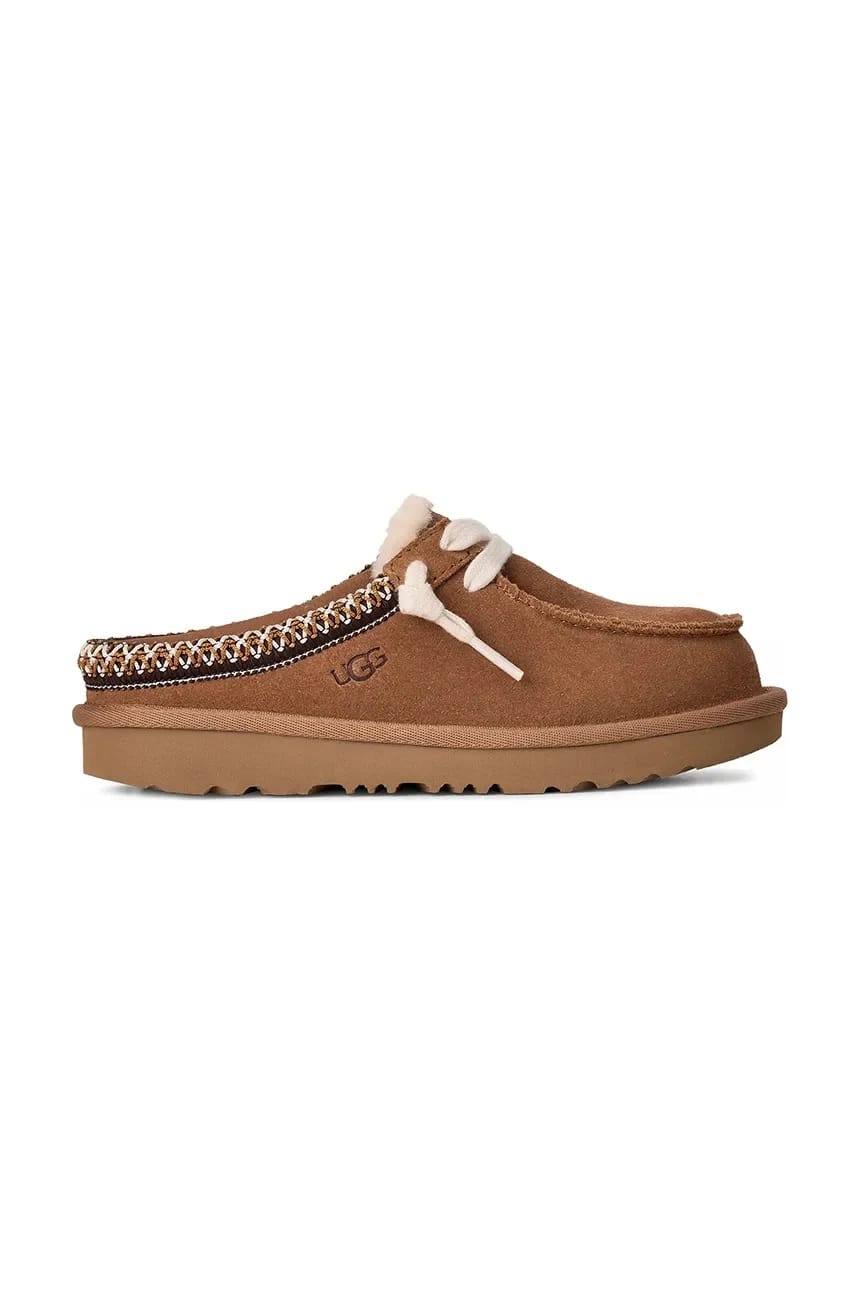 Детские замшевые тапочки TASMAN MULE