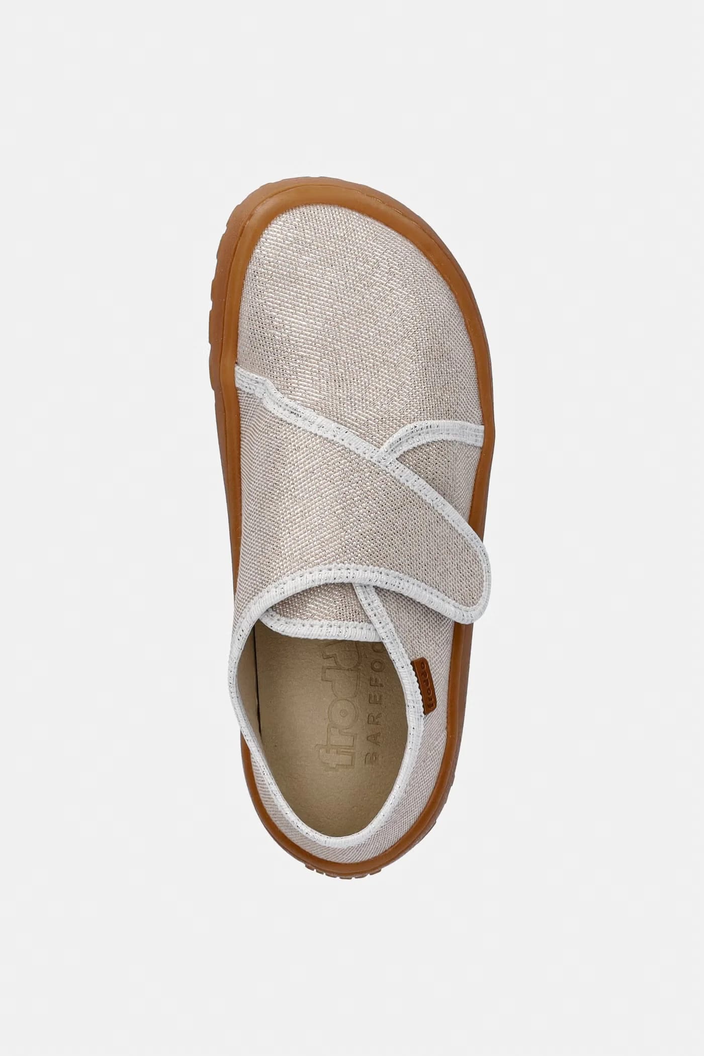 Детские тапочки BAREFOOT SIPPERERS бежевые для девочек - фото 4