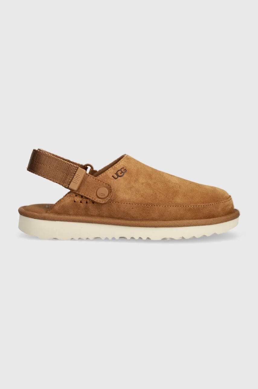 GOLDENSTAR CLOG детские замшевые тапочки
