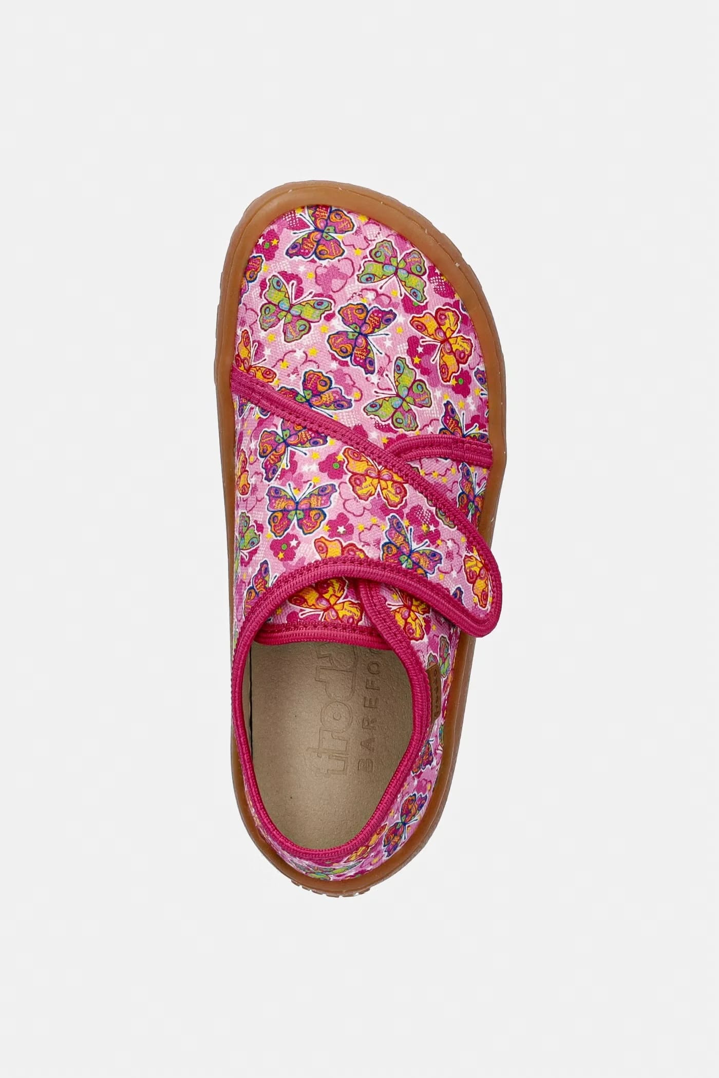 Детские тапочки BAREFOOT SIPPERERS розовые для девочек - фото 4