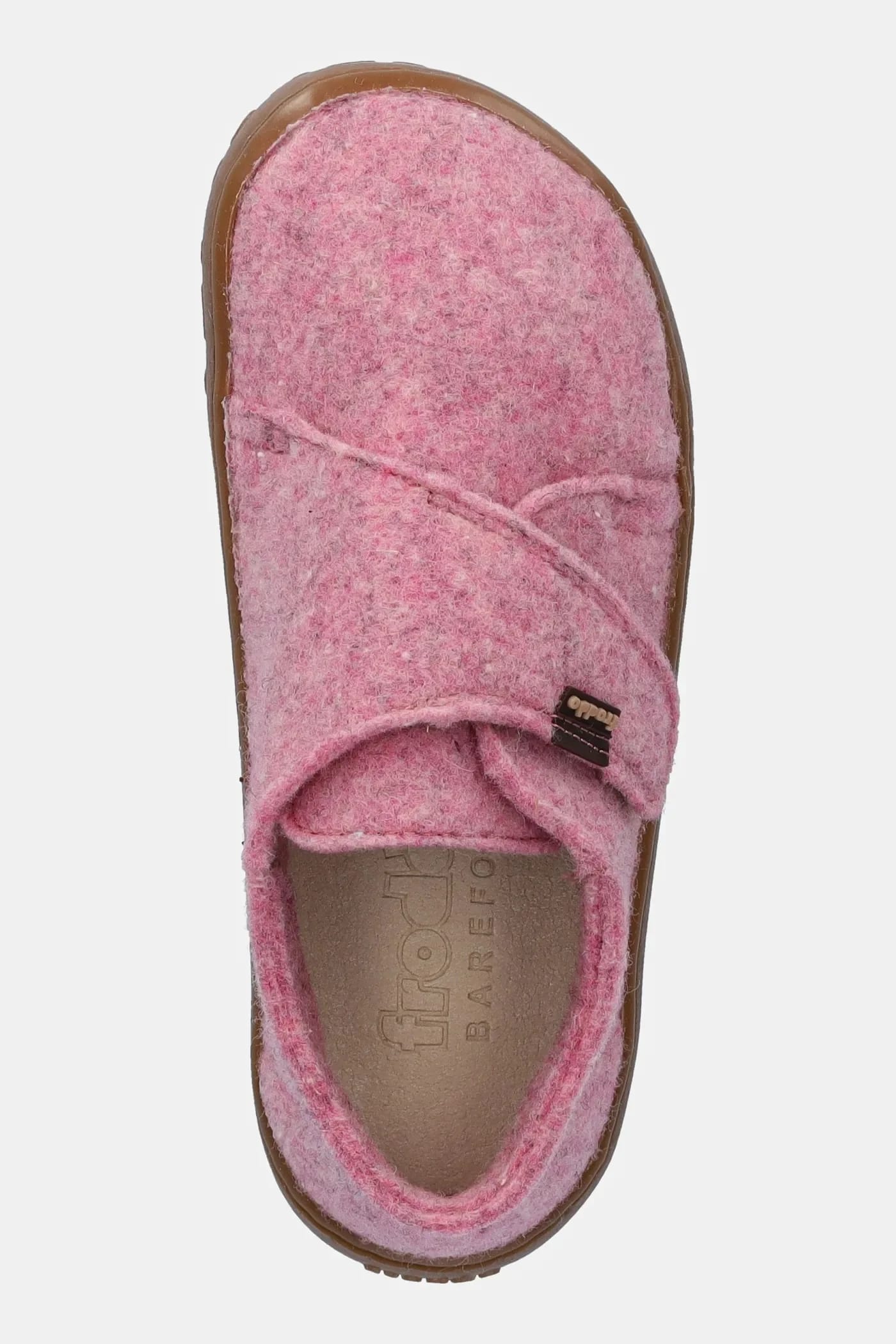 Детские тапочки BAREFOOT WOOLY розовые для девочек - фото 4