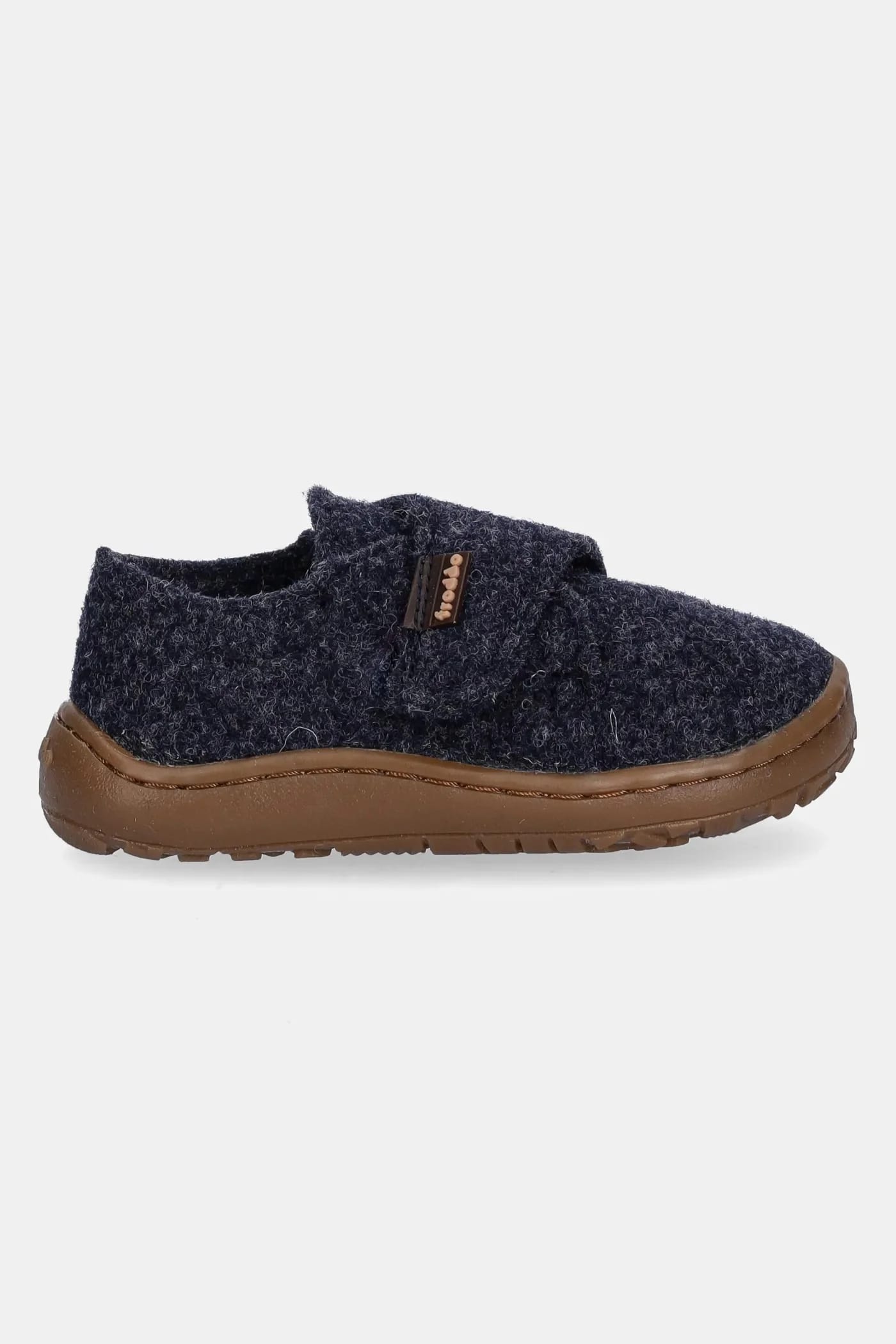 Детские тапочки BAREFOOT WOOLY военно-морской для мальчиков - фото 2