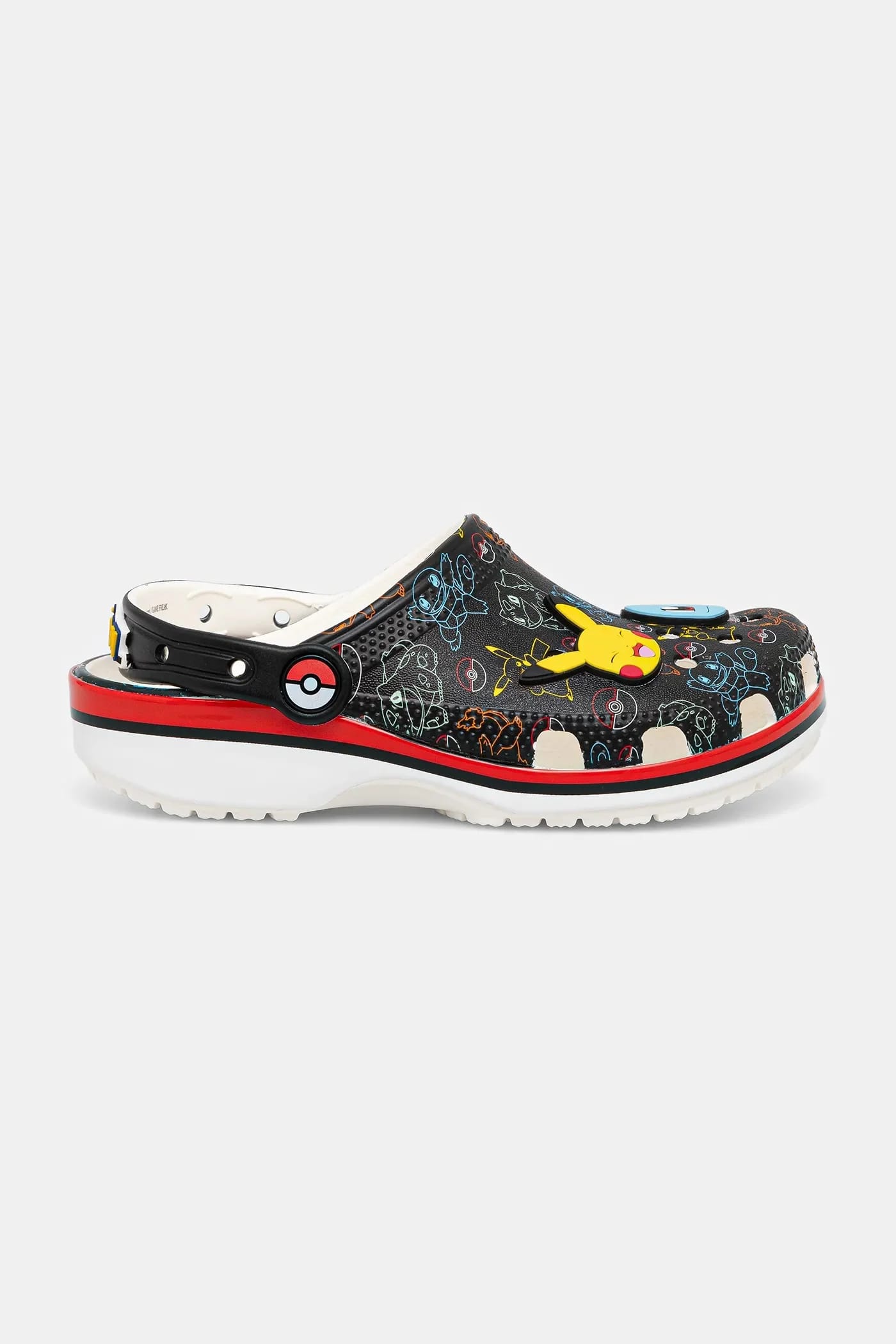 Детские тапочки Crocs CLASSIC POKEMON PRINT CLOG - фото 3