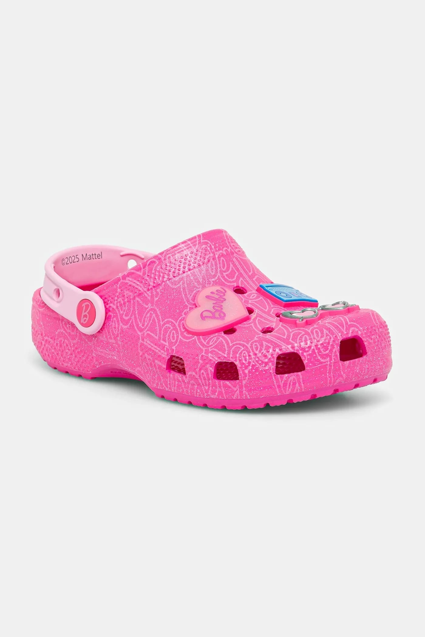 Детские тапочки Crocs CLASSIC MATTEL PINK BARBIE CLOG