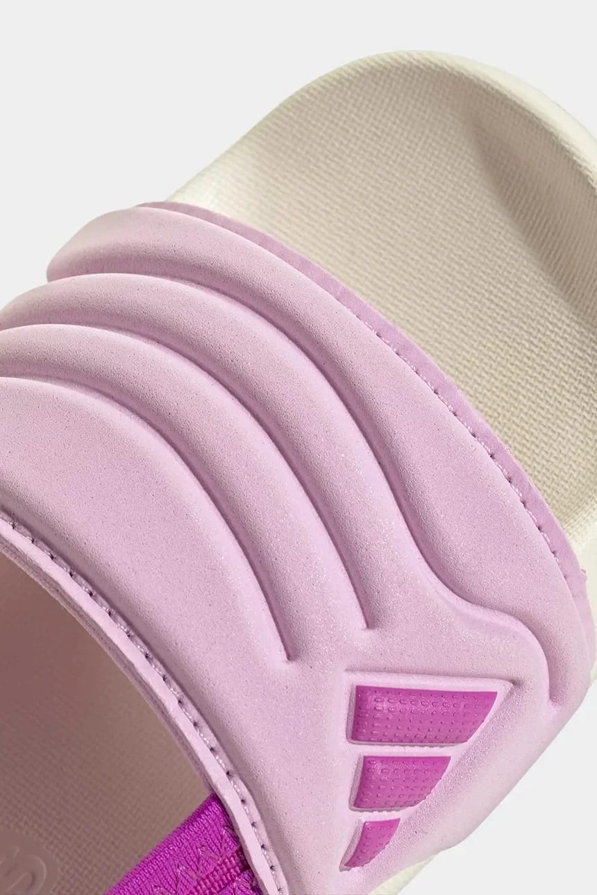 Детские тапочки ADILETTE ESTRAP 2.0 фиолетовые для мальчиков - фото 8