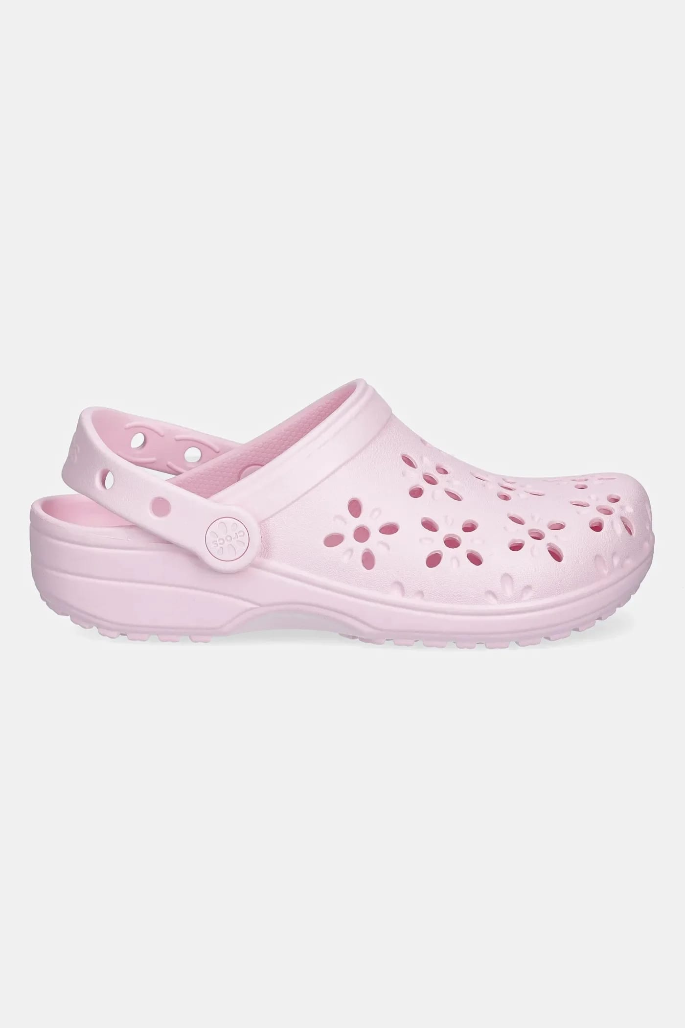 ДЕТСКИЕ шлепанцы CLASSIC FLORAL COUT OUT CLOG розовые для мальчиков - фото 2