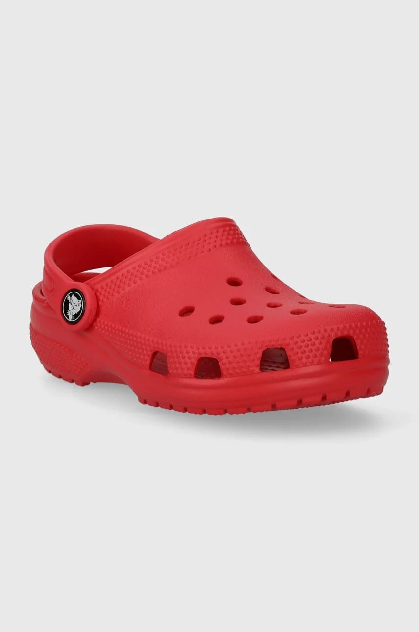 Детские тапочки CLASSIC KIDS CLOG красные для мальчиков - фото 2
