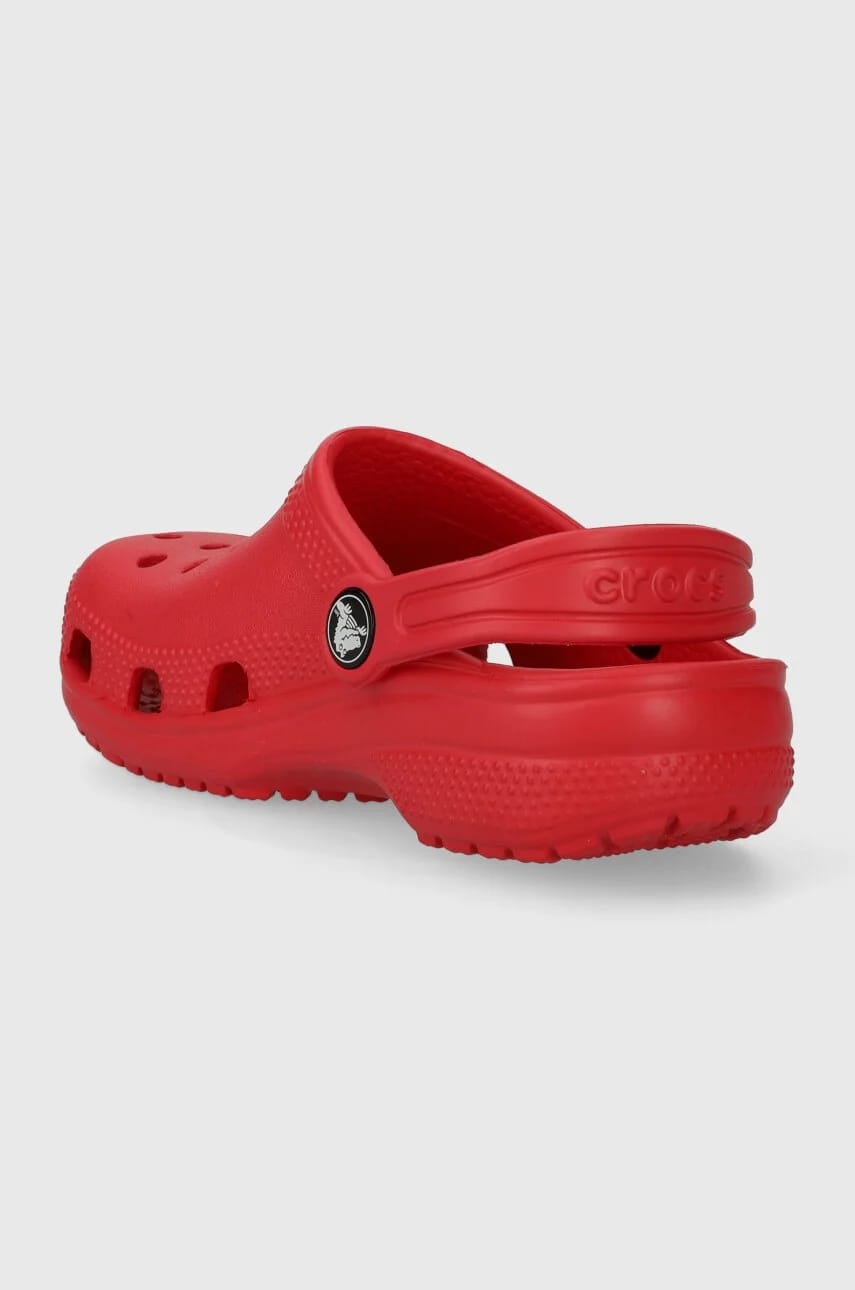 Детские тапочки CLASSIC KIDS CLOG красные для мальчиков - фото 3