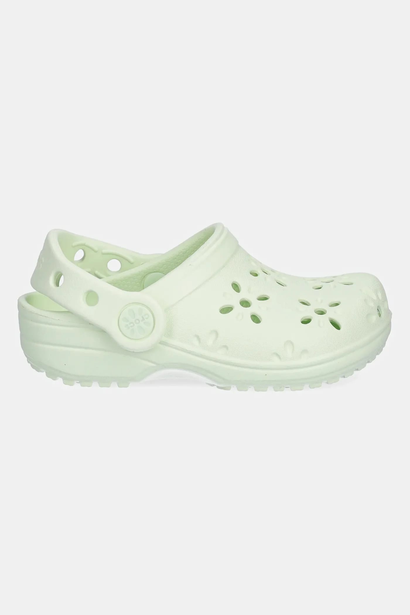 ДЕТСКИЕ шлепанцы CLASSIC FLORAL COUT OUT CLOG зеленые для мальчиков - фото 2