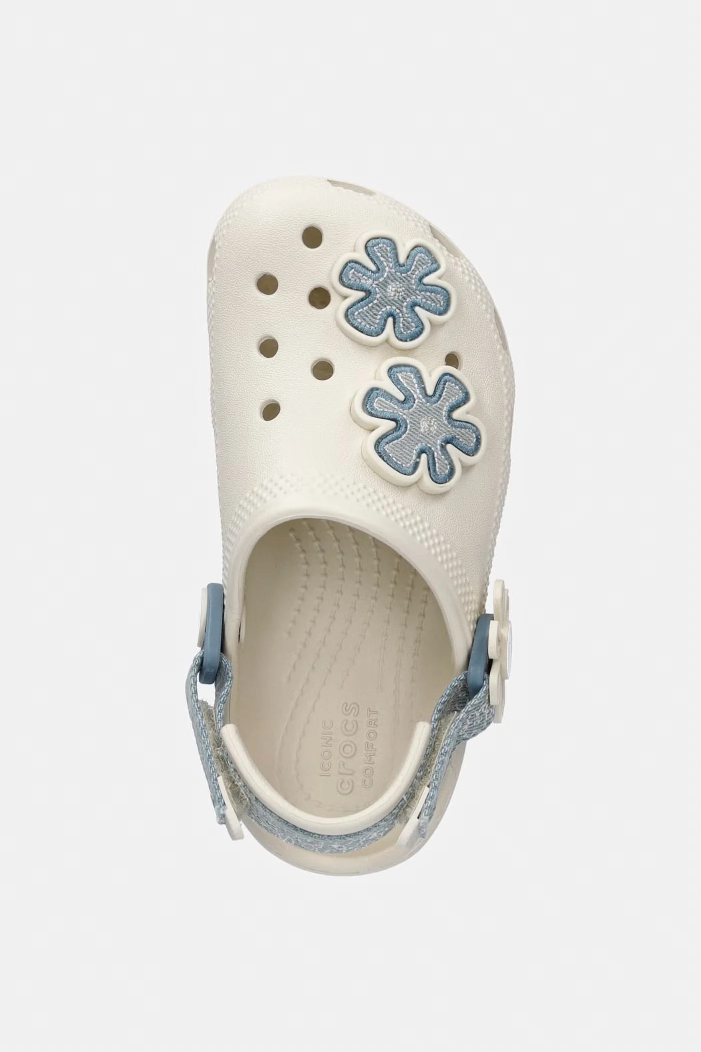 Детские шлепанцы CLASSIC DNM FLWR ADJ BACKSTRAP CLOG T - фото 4