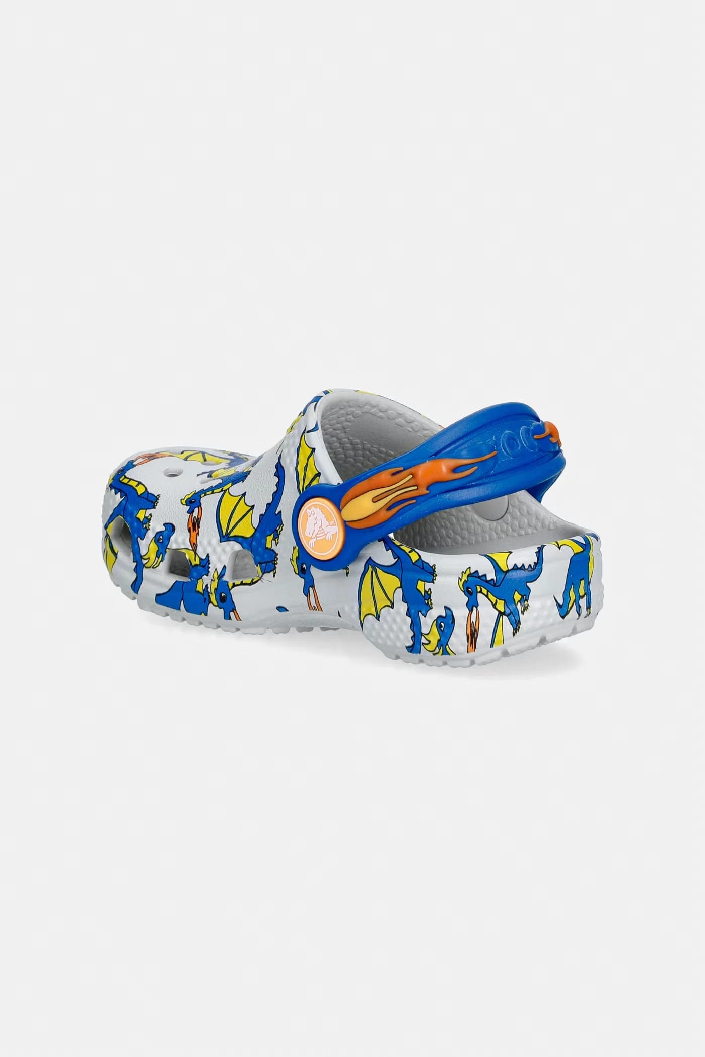 Детские тапочки CLASSIC DRAGON GRAPHIC CLOG T - фото 3